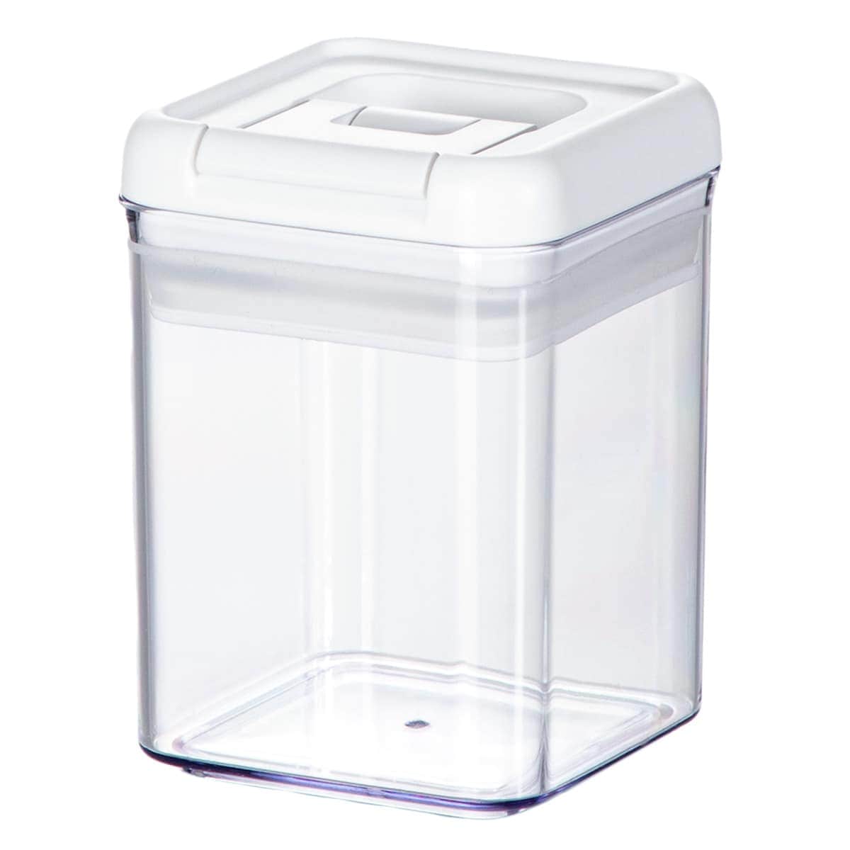 洗えるレバーキャニスター(S 300mL ホワイト) ニトリ 【玄関先迄納品】 〔合計金額11000円以上送料無料対象商品〕のサムネイル