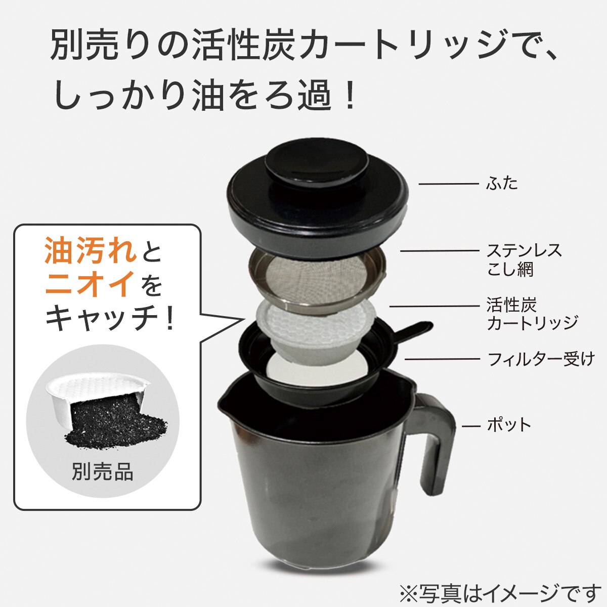 オイルポット 1.1L (KY012)