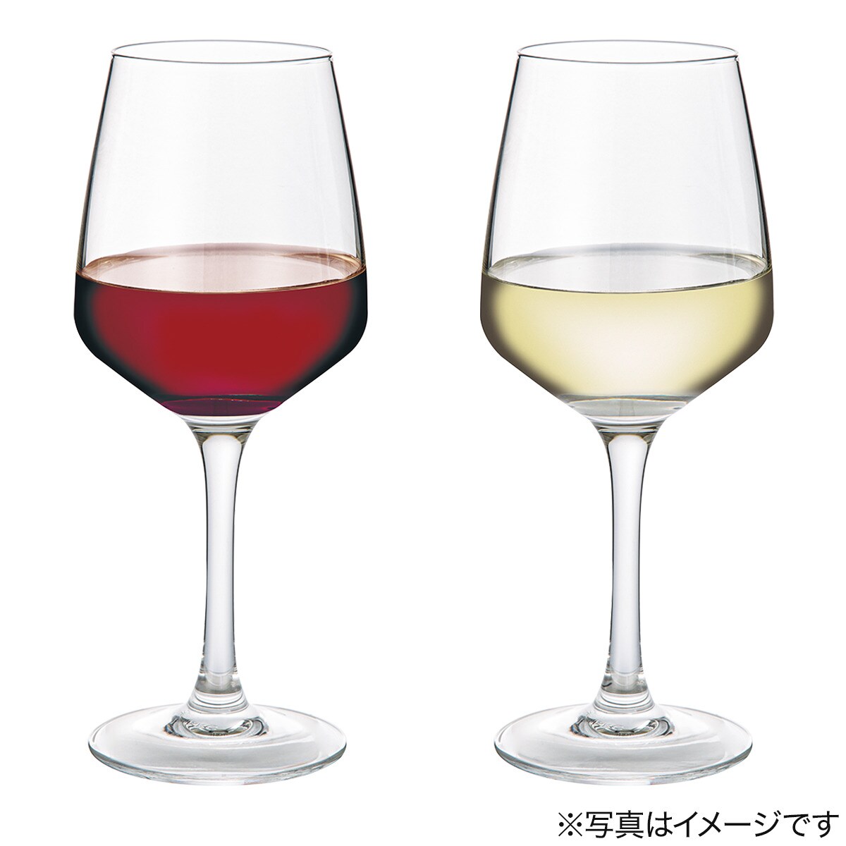 薄口ワイングラス 2個セット(VL 350mL)