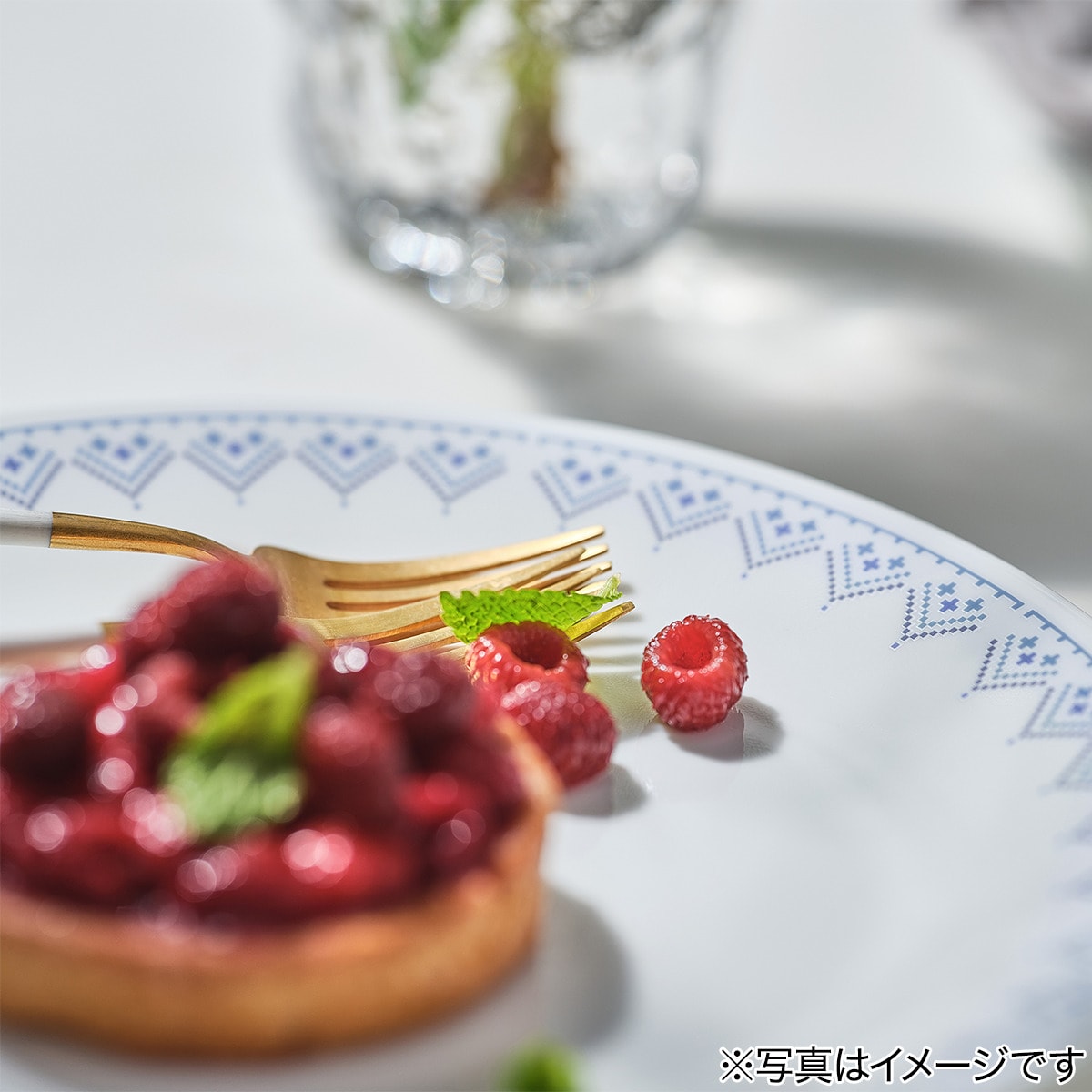 コレール 中皿・深皿・小ボウル 3個セット(パッチワーク)