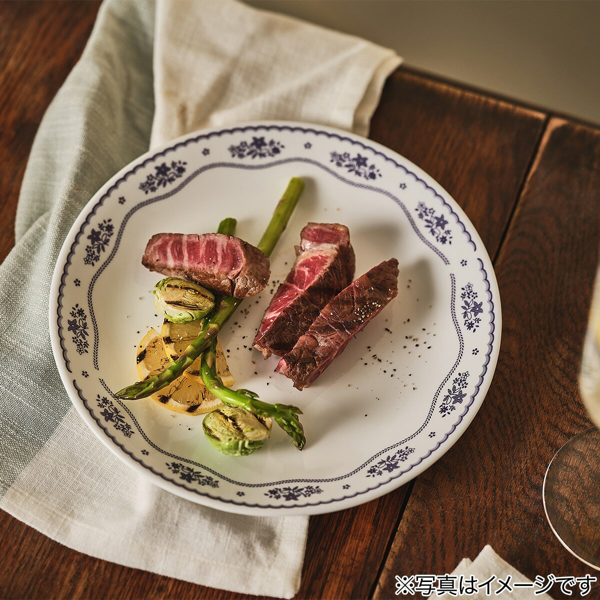 コレール 中皿・深皿・小ボウル 3個セット(フレンチドイリー)