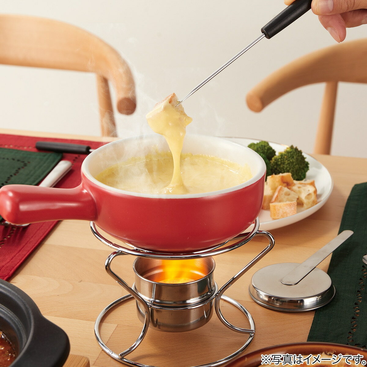 Kela ケラ フォンデュ鍋＋ターニングテーブル Natura 61201 Amazon.co.jp: Kela ケラ フォンデュ鍋 ブラック サイズ:∅39×H25.5cm