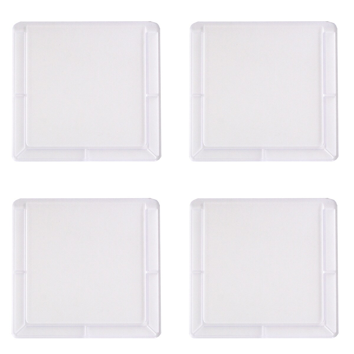 冷蔵庫用床へこみ防止シート(4枚入)