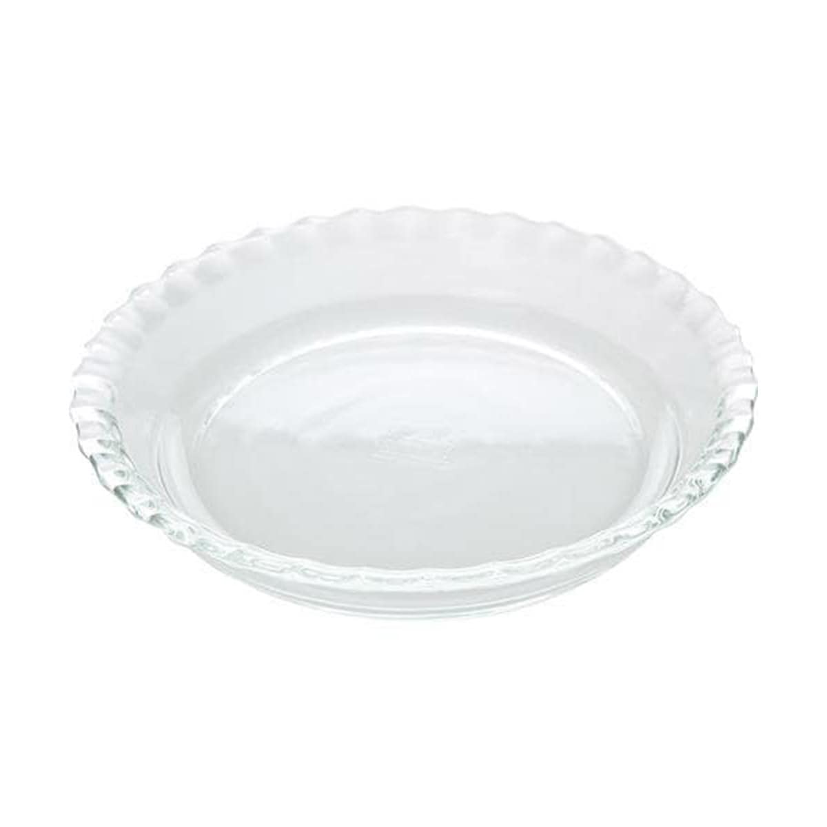 耐熱ガラス　ふち飾り皿(KB207 19cm)   【1年保証】