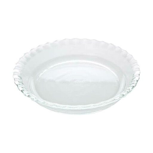 ニトリの耐熱ガラス　ふち飾り皿(KB207 19cm)   【1年保証】(キッチン)
