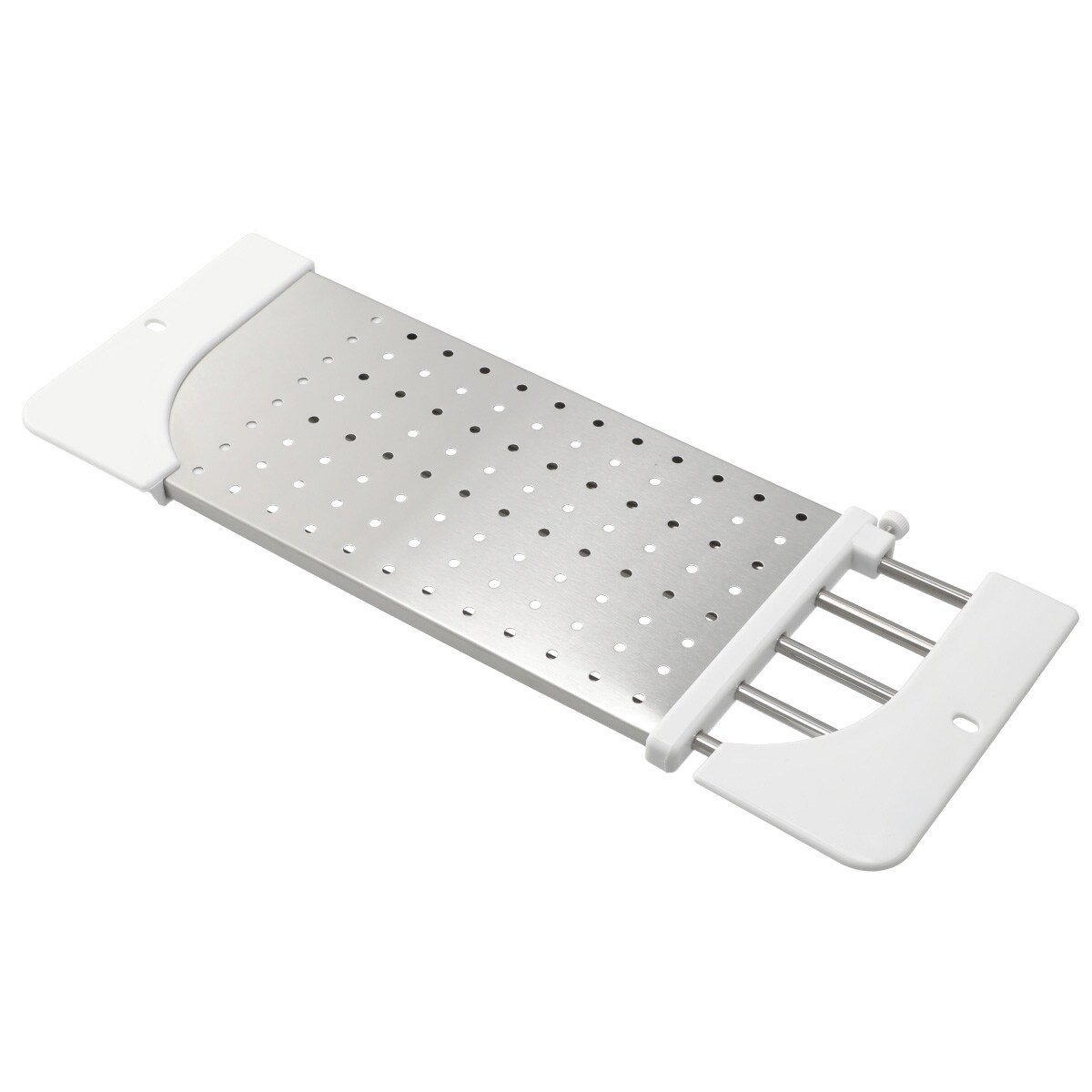 抗菌スライドパンチングラック(40~65cm H651)   【1年保証】