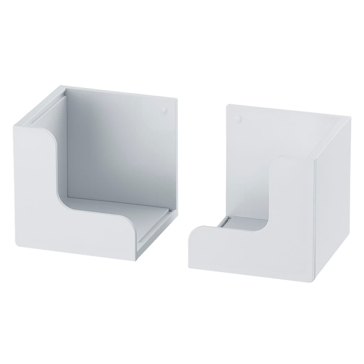 マグネットつき伸縮ボックスホルダー(ホワイト KS79)