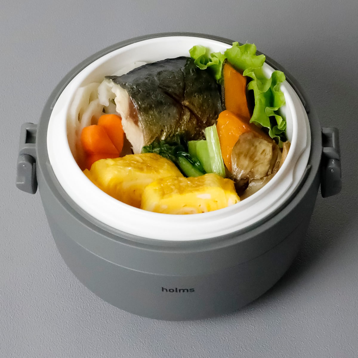 料理を温かいまま持ち運べる、保温ランチジャー