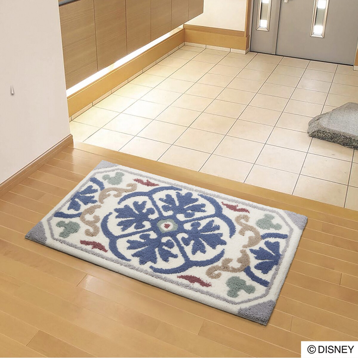 ディズニーマット Mickey/Decoration BL【メーカー直送・】