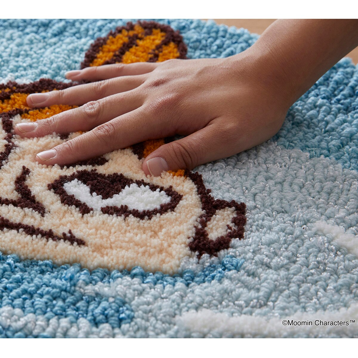ムーミンマット プカプカリトルミイ BL【メーカー直送・】