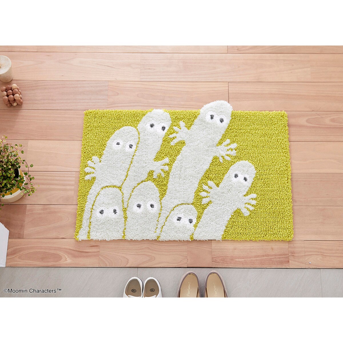 ムーミンマット トビデルニョロニョロ YGR【メーカー直送・】