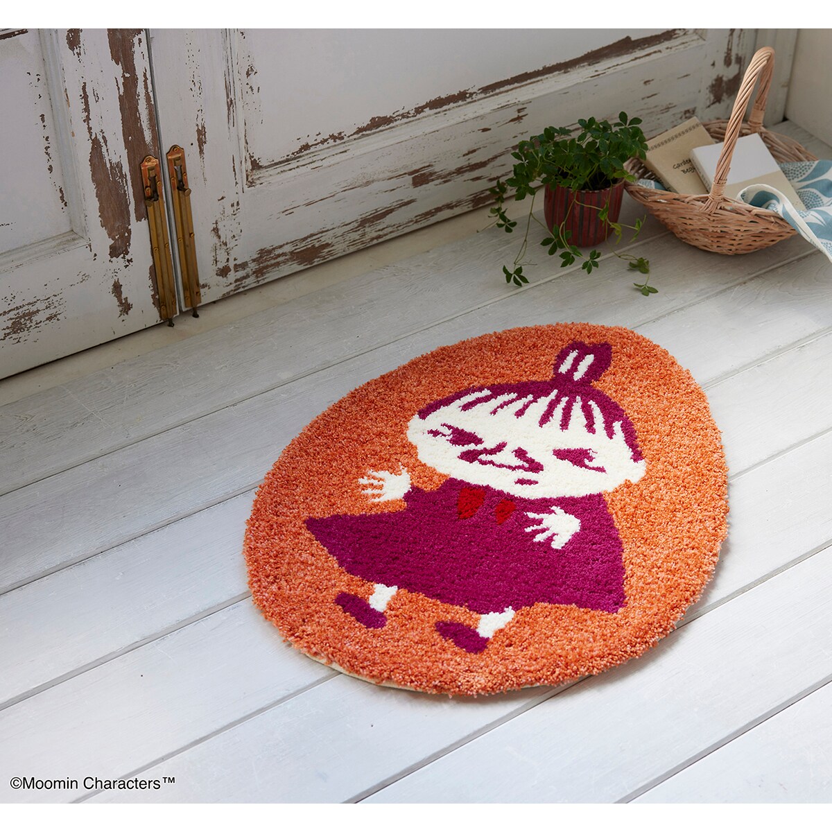 ムーミンマット ビックリ！リトルミイ OR【メーカー直送・】