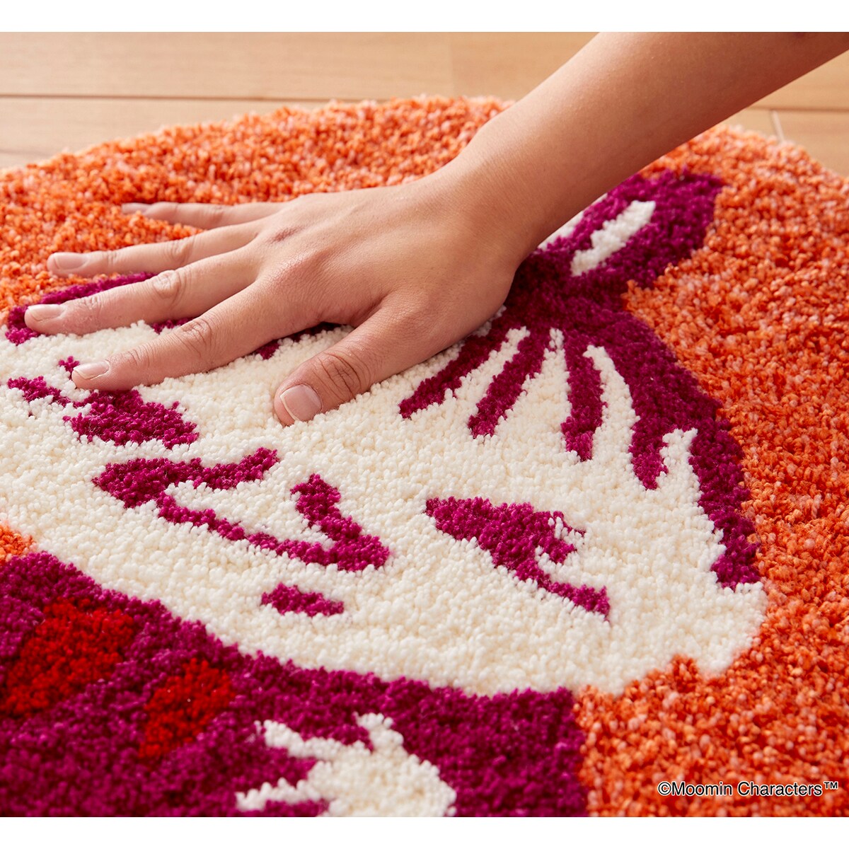 ムーミンマット ビックリ！リトルミイ OR【メーカー直送・】