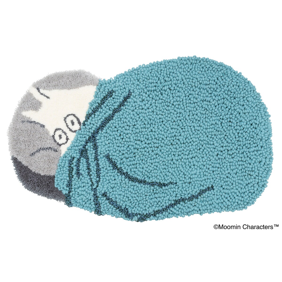 ニトリのムーミンマット ネムレナイムーミン BL【メーカー直送・】(ラグ・マット)