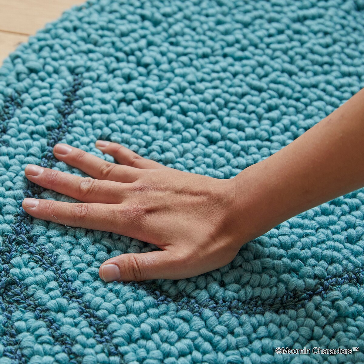ムーミンマット ネムレナイムーミン BL【メーカー直送・】