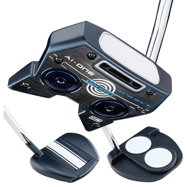 オデッセイ Ai-ONE パター STROKE LAB 90 スチールシャフト装着 WING BACK/24/2-BALL JAILBIRD MINI