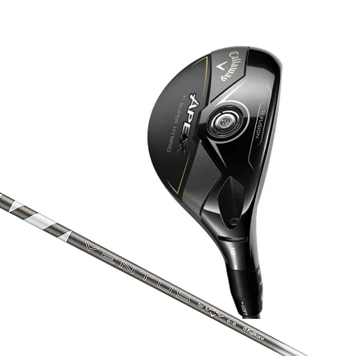 乐天商城 - キャロウェイ APEX Ti SUPER HYBRID ユーティリティ VENTUS SILVER 6 for Callaway カーボンシャフト 2025年 右利き用