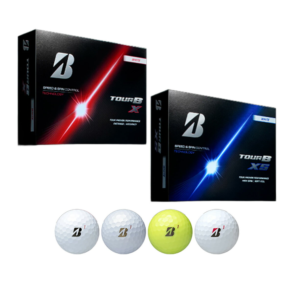 乐天商城 - ブリヂストンゴルフ ゴルフボール TOUR B X／TOUR B XS 1ダース(12球入) 2026年 新製品