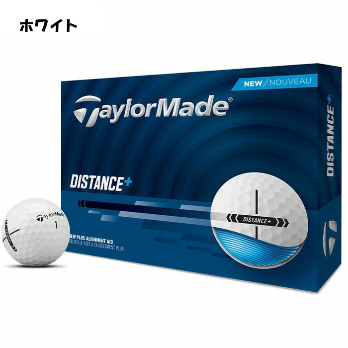 テーラーメイド NEW ディスタンス+ ゴルフボール 3ダース 36球入