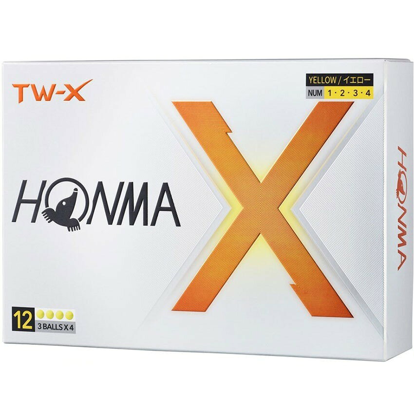 ホンマ HONMA GOLF 本間ゴルフ TW-X／TW-S ゴルフボール BTQ2402／BTQ2403 2024年新製品 3ダースセット 36球 HONMA GOLF スピン系 ウレタンカバー 3ピース スリーピース nitrogolf-10000465 ニトロゴルフ楽天市場店 サンプル画像3