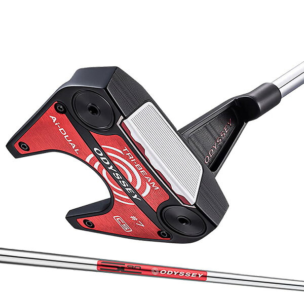 オデッセイ Ai-DUAL TRI-BEAM ＃7 CS パター ストローク LAB 90シャフト スチールシャフト 2026年 新製品 右利き用 マレット型 センターシャフト メンズ ゴルフクラブ