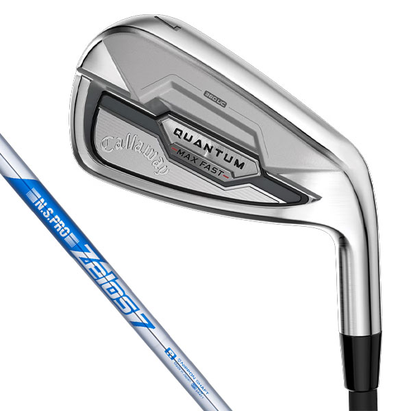 乐天商城 - キャロウェイ QUANTUM MAX FAST アイアン 5本セット N.S.PRO ZELOS 7 スチールシャフト 2026年 新製品 右利き用 アイアンセット