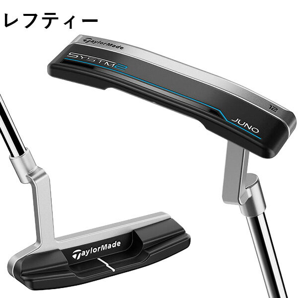 乐天商城 - レフティー テーラーメイド SYSTM2 ジュノ 12 パター KBS ステップド クローム スチールシャフト 2026年 新製品 左利き用 メンズ ゴルフクラブ