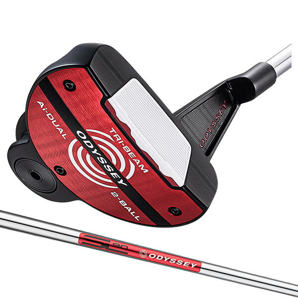 乐天商城 - オデッセイ Ai-DUAL TRI-BEAM 2-BALL パター ストローク LAB 90シャフト 2026年 新製品 右利き用 メンズ ゴルフクラブ