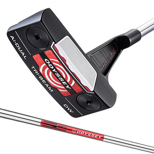 乐天商城 - オデッセイ Ai-DUAL TRI-BEAM DW CS パター ストローク LAB 90シャフト 2026年 新製品 右利き用 メンズ ゴルフクラブ