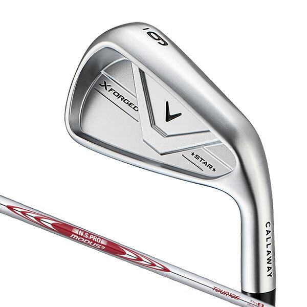 乐天商城 - キャロウェイ X FORGED STAR アイアン 5本セット（I#6-9、PW）NS プロ モーダス3 ツアー105(S) スチールシャフト 2026年 新製品 右利き用 メンズ ゴルフクラブ