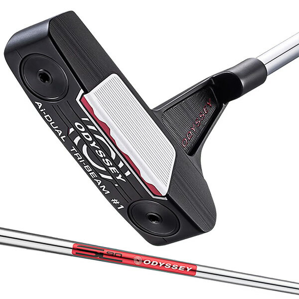 乐天商城 - オデッセイ Ai-DUAL TRI-BEAM #1 CS パター ストローク LAB 90シャフト 2026年 新製品 右利き用 メンズ ゴルフクラブ