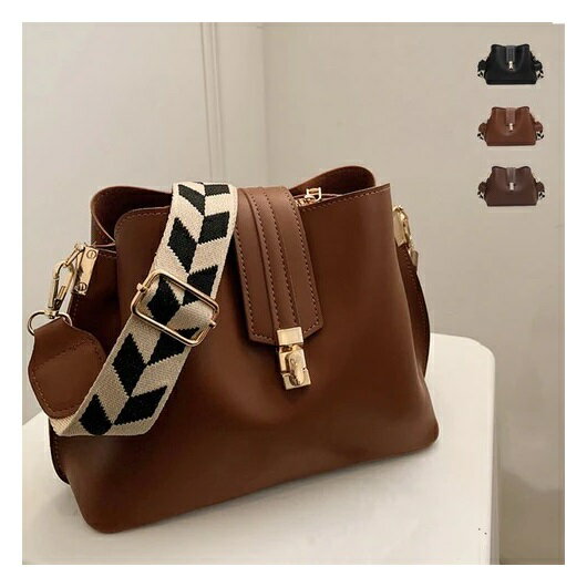 ショルダーバッグ 斜めがけ バケツバッグ 手提げ 合皮 鞄 人気 韓国 ファッション 通勤 バッグ 春秋夏冬 レディース 大人可愛い レビュー特典付き