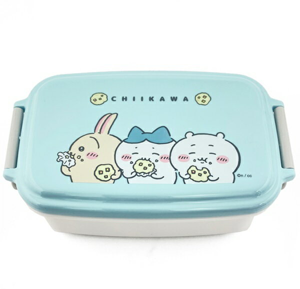 ちいかわ PL-1R ランチボックス 仕切付 ブルー 500ml 弁当箱 お弁当 ランチ 新学期 入学 入園 レビュー特典付きのサムネイル
