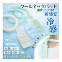 爽快リング クールネックパッド セット ネッククーラー クールリング クールネック 首元 背中冷却 冷感グッズ 保冷剤 首掛け ひんやり 熱中症対策 レビュー特典付き