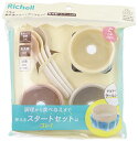 リッチェル トライ 離乳食 スタートカップセット 保冷剤 スプーン付 レビュー特典付き