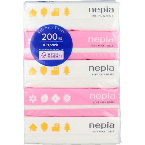 ネピア ソフトパックティシュ 400枚(