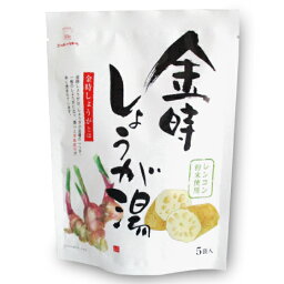 金時しょうが湯 18g×5袋 粉末タイプ ニットーリレー【7/31以降価格改定】金時 しょうが 生姜 しょうが湯 生姜湯 小袋