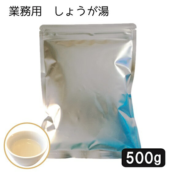 しょうが湯 業務用 500g 粉末タイプ ニットーリレー しょうが 生姜 ジンジャー しょうが湯 生姜湯 業務..