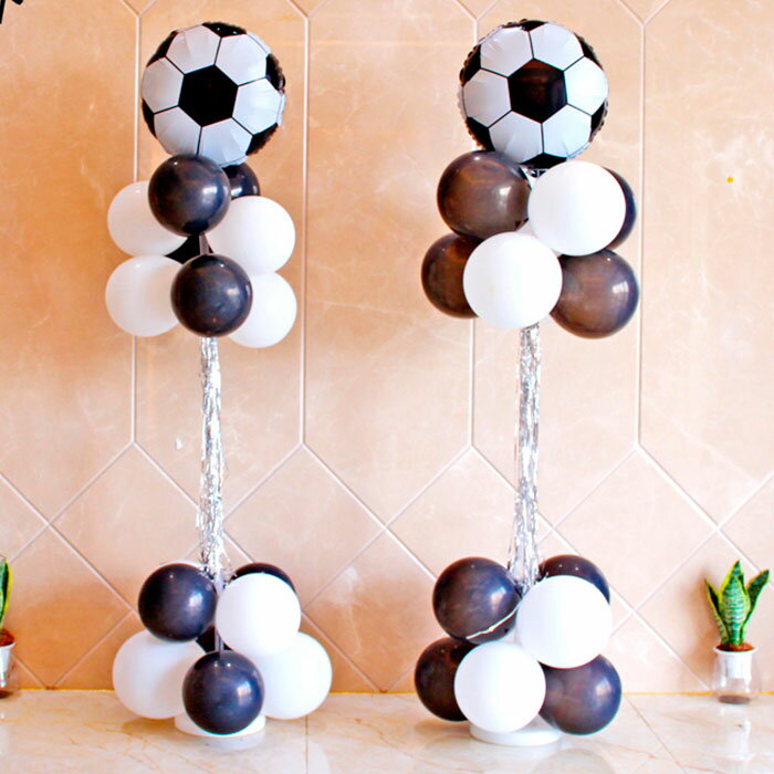 サッカーボール バルーン 風船 パーティーグッズ 誕生日 飾りつけ デコレーション イベント 単品 スポーツ サッカー部 約45cm バースデー通販 サッカー 用品 セール