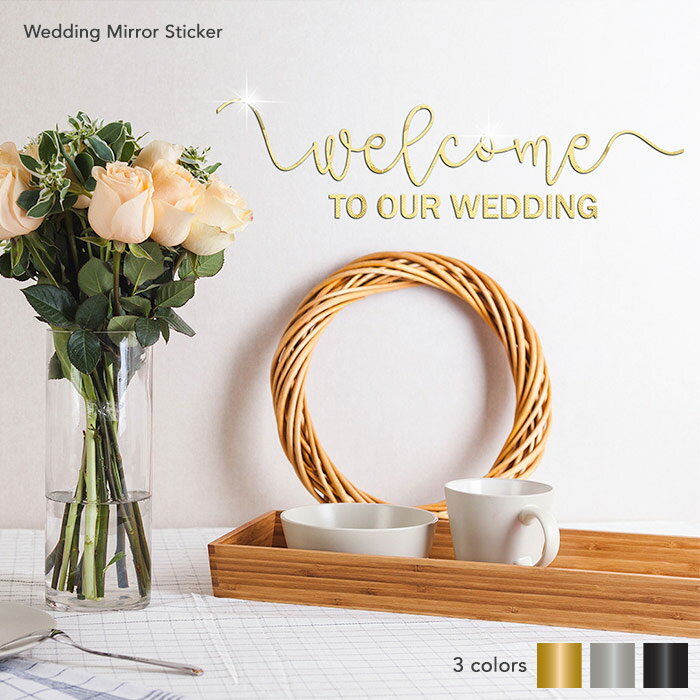 åƥ󥰥ƥå ߥ顼 ǥ  륫ॹڡ 륫ܡ ǥ Welcome To our wedding 륹ƥå  DIY