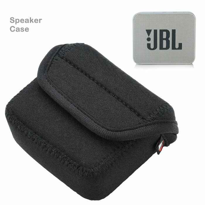 JBL GO2 Bluetooth スピーカー 専用 収納ケース マジックテープポーチ ポータブルスピーカー 保護カバー ショルダー 防塵 傷防止 小物収納