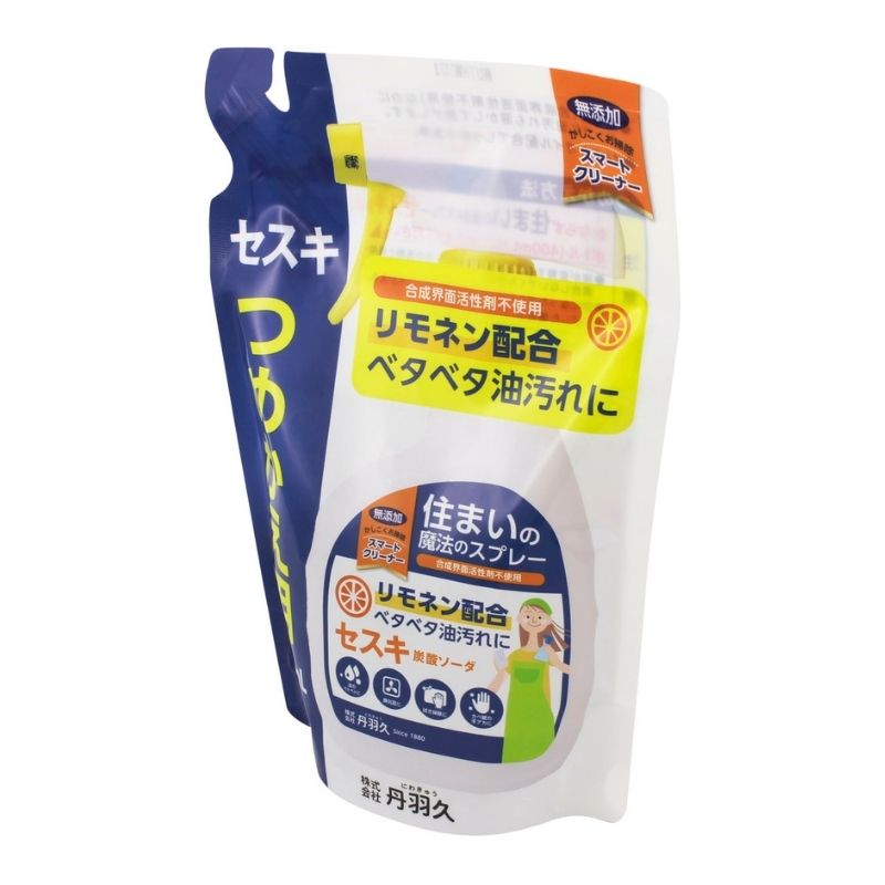 セスキ炭酸ソーダ キッチン クリーナー 350ml つめかえ用 無添加 油汚れ オレンジパワー セスキ 除菌 台所 大掃除 大そうじ