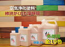 【スターターセットプレゼント中】柿渋自然塗料『柿心エクステリア2L』抗菌塗料 抗ウィルス塗料 外部用 無添加塗料 消臭塗料 空気浄化塗料 ホルムアルデヒド除去 ...