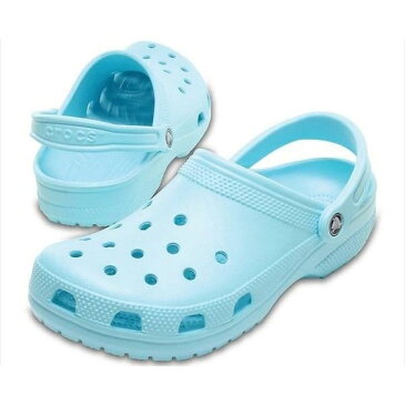 サンダル クロックス クラシック クロッグ アイスブルー CROCS 10001 4O9 22 23 24 25 レディース サボ 返品交換不可商品　SS