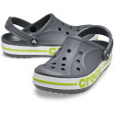 クロックス crocs サンダル メンズ レディース バヤバンド クロッグ BAYABAND CLOG スレートグレー/ライム 205089 0GX クロッグ 軽量 洗える 22 23 24 25 26 27 28 29の商品画像