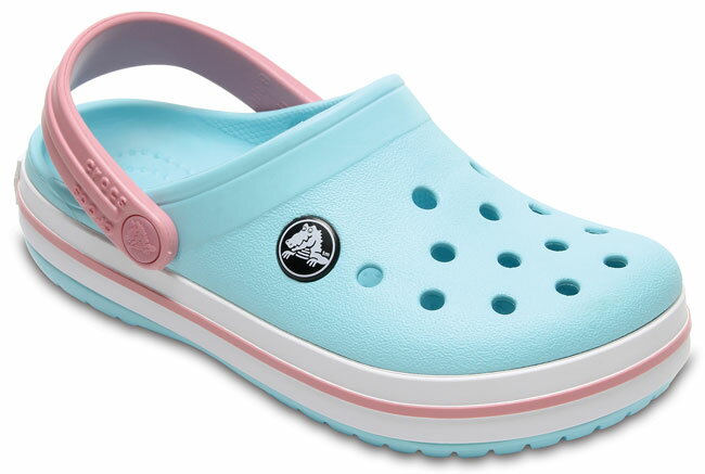 クロックス キッズ 人気 クロックバンド キッズ アイスブルー/ホワイト 204537 CROCS 子供用 子ども用 可愛い サンダル つっかけ サボ 履きやすい　SS