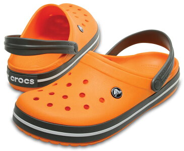 サンダル クロックス クロックバンド ブレージングオレンジ/スレートグレイ CROCS CROCBAND Blazing Orange/Slate Grey 11016 82N 22 23 24 25 26 27 28 29 メンズ レディース 可愛い サボ くろっくす　SS