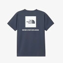 ザ・ノース・フェイス tシャツ ショートスリーブバックスクエアロゴティー レディース 半袖 Tシャツ ロゴT アーバンネイビー NTW32447 M L XL 25SS アウトドア キャンプ【RR】【RR)】