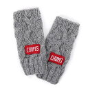 チャムス CHUMS ネパールニットカフゲイター 手袋 ミトン グレー 防寒 冬 小物 メンズ レディース CH09-1331 24秋冬