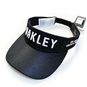 オークリー ゴルフ バイザー OAKLEY MESH VISOR 22.0 ブラックアウト FOS901011 02E OAKLEY ロゴ 帽子 国内正規品 【24RS】